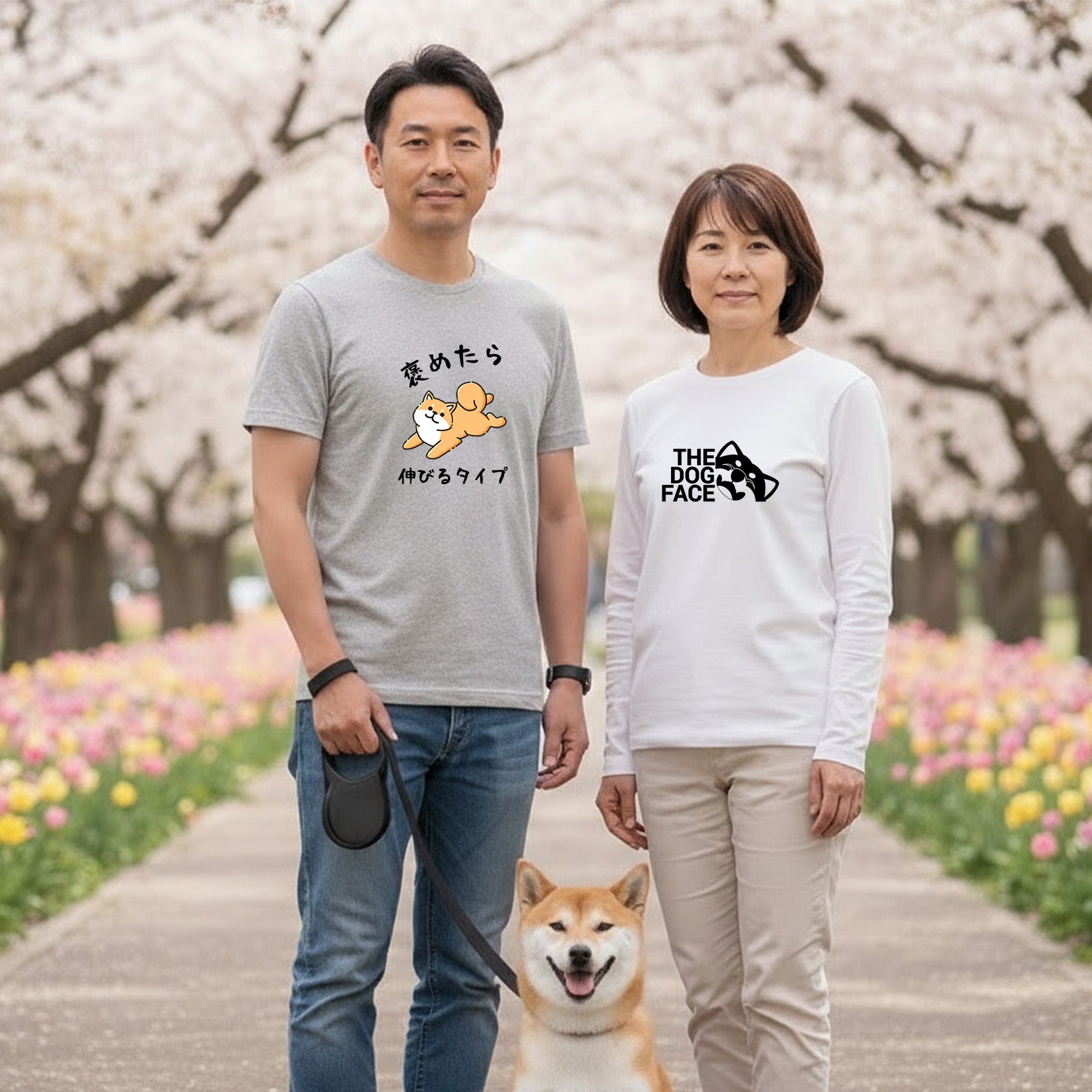 一度着用のみほぼ新品！muveil柴犬Tシャツ 柴犬 – InuJoy