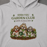 Shih Tzu Garden Club シーズーガーデンクラブ パーカー フーディ|フロントプリント