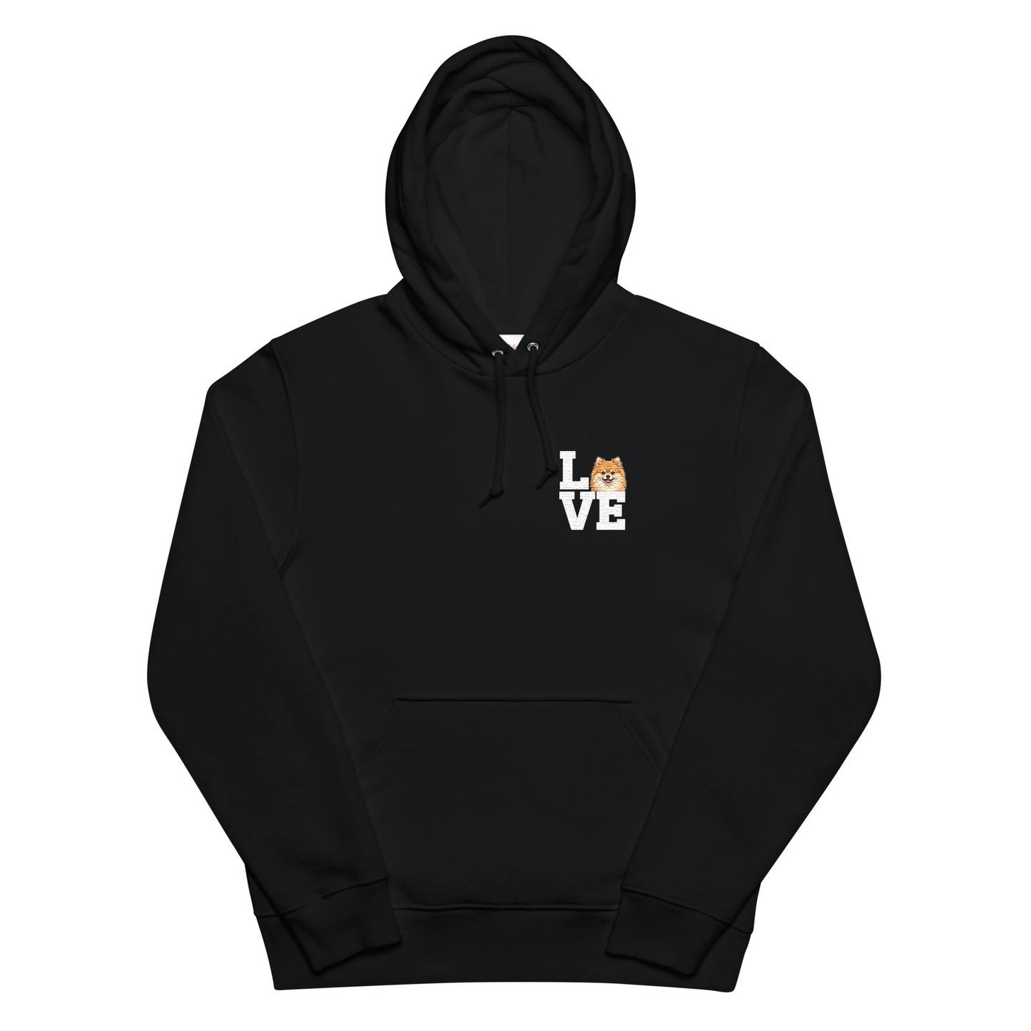 犬 パーカー 犬イラスト かわいい ポメラニアン Love-Pomeranian