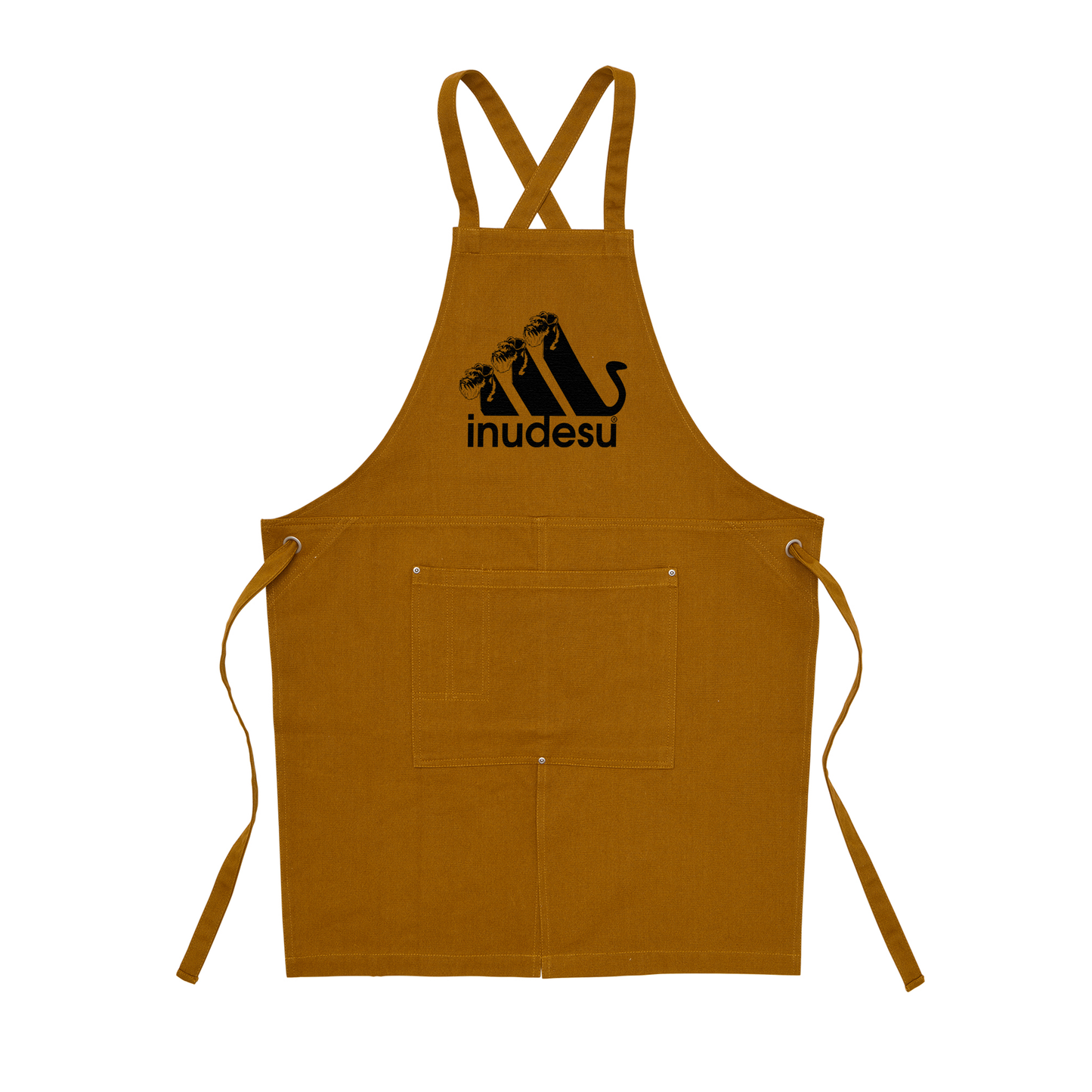 犬エフロン ツイル エプロンいぬ 犬イラスト ミニチュア・シュナウザー INUDESU