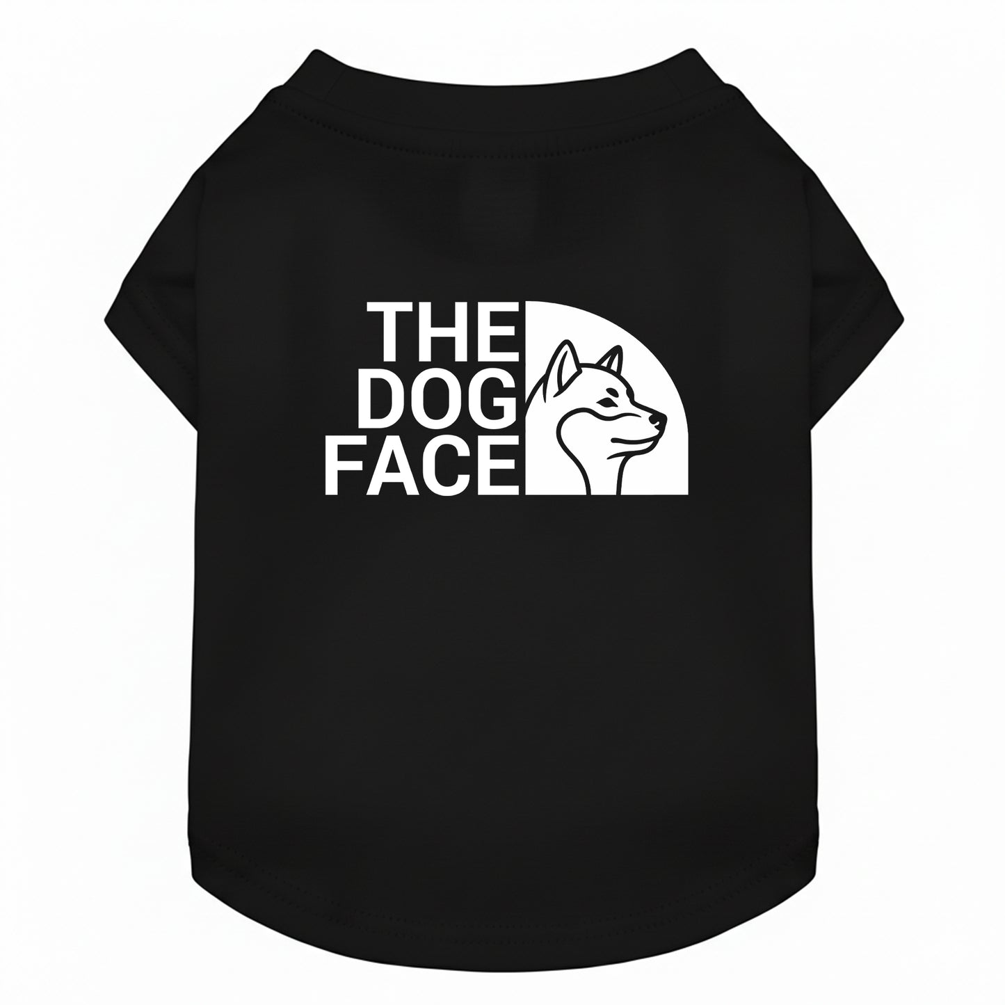 THE DOG FACE 柴犬デザイン 犬用Tシャツ ワンちゃんTシャツ 犬服 柴犬Tシャツ|綿100%・小型~中型犬
