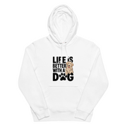 犬 パーカー 犬イラスト いぬ かわいい ゴールデンレトリバー Life is better with a Golden