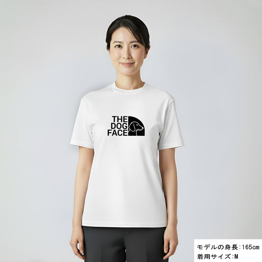 犬 tシャツ 犬イラスト THE DOG FACE ダックスフンド|アダルト&キッズサイズ