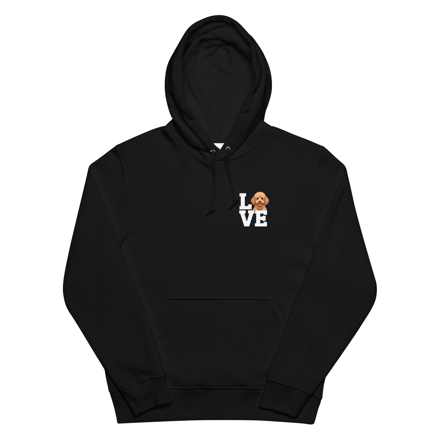 犬 パーカー 犬イラスト いぬ かわいい プードル Love-Poodle