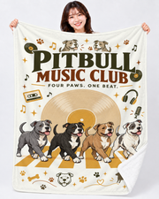 Pitbull Music Club ピットブルの音楽クラブデザイン | ブランケット