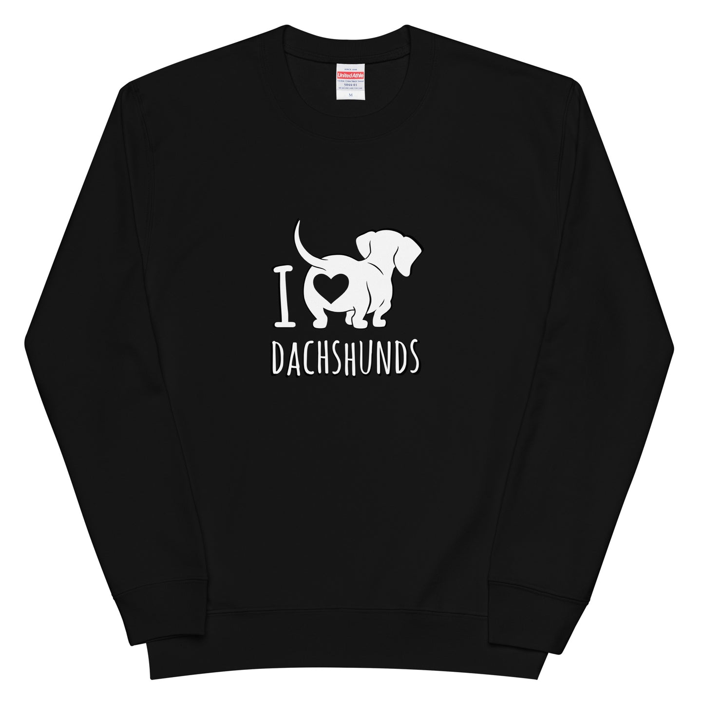 犬 トレーナー いぬ かわいい 犬イラスト ダックスフンドが大好き I Love Dachshunds