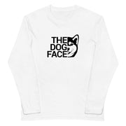 犬 ロン t 犬 長袖 t シャツ いぬ 犬イラスト 柴犬 The Dog Face
