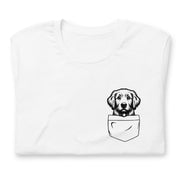 犬 tシャツ 犬イラスト ゴールデンレトリバー|アダルト&キッズサイズ