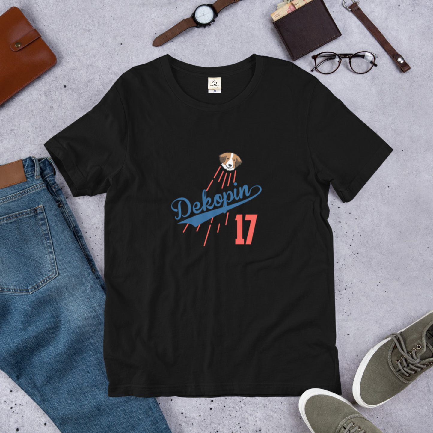 デコピン 犬tシャツ いぬ コーイケルホンディエ 大谷 Dekopin
