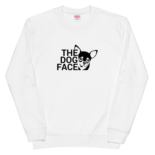 犬 トレーナー いぬ かわいい 犬イラストチワワ THE DOG FACE