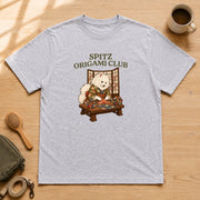 Spitz Origami Club  スピッツ 折り紙クラブ「着物と折り紙」 Tシャツ｜フロントプリント