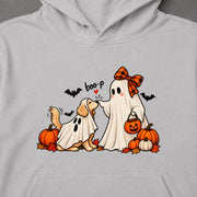 Halloween Ghost Dog Boop おばけと犬のハロウィンデザイン | パーカー | フロントのみプリント