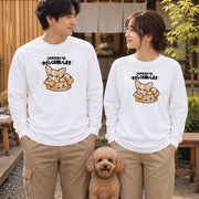 Fragile Chihuahua | チワワ「こわれものにつき、やさしくお願いします」 段ボール 犬 長袖Tシャツ | フロントのみプリント
