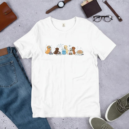 ラボの実験犬たち 犬Tシャツ | ギフト・おもしろデザイン