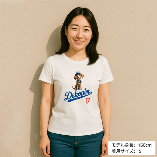 デコピン 犬tシャツ いぬ コーイケルホンディエイラスト 大谷 Dekopin