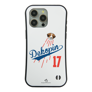 デコピン ケース いぬ 犬 コーイケルホンディエ 大谷 Dekopin ケースiPhone8, SE2, SE3 ~ ケースiPhone17シリーズ