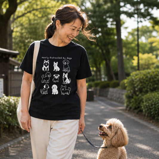 集合犬イラスト 犬Tシャツ | ギフト・犬好きに人気