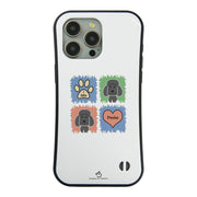 ケース いぬ 犬 イラスト  トイ プードル ベター  ケース iPhone8, SE2, SE3 ~ ケースiPhone17シリーズ