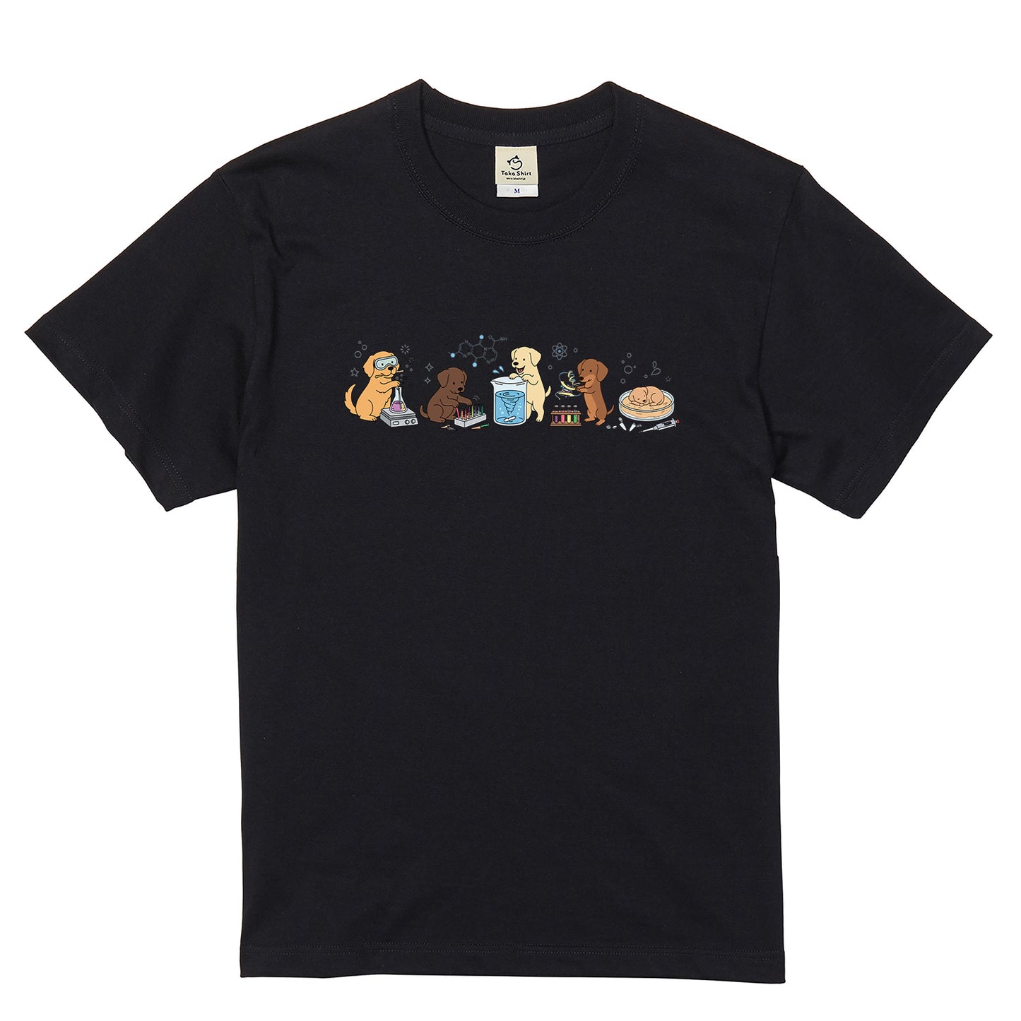 ラボの実験犬たち 犬Tシャツ | ギフト・おもしろデザイン