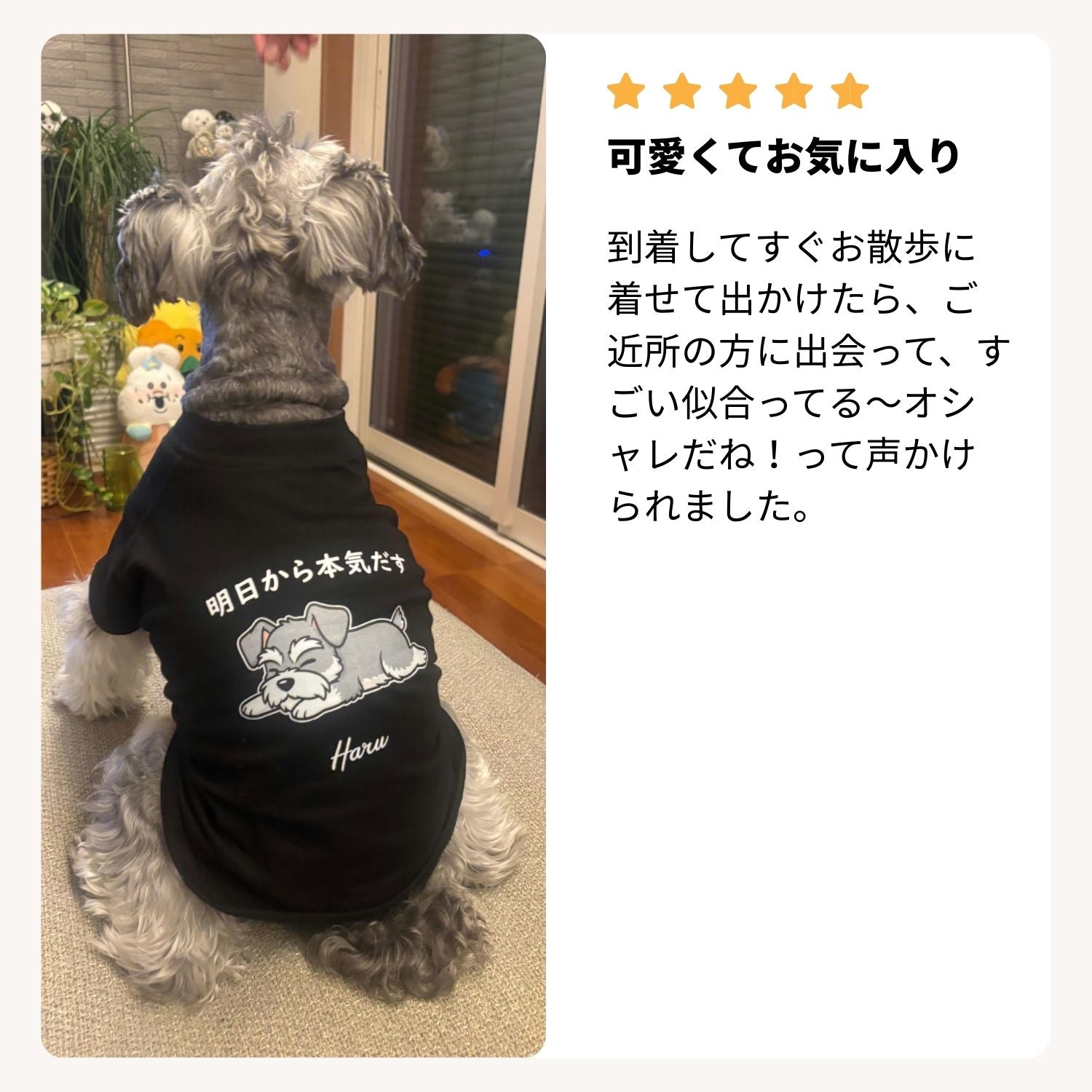 THE DOG FACE 柴犬デザイン 犬用Tシャツ ワンちゃんTシャツ 犬服 柴犬T
