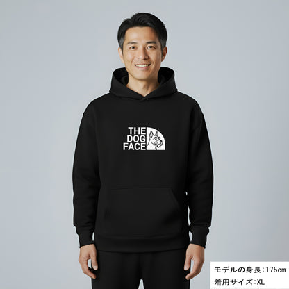 犬 パーカー 犬イラスト いぬ かわいい THE DOG FACE ミニチュア・シュナウザーデザイン