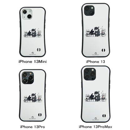 ケース いぬ 犬 イラスト 犬ジャズバンド ポメラニアンケース iPhone8, SE2, SE3 ~ ケースiPhone17シリーズ
