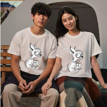 チワワ コーヒー Tシャツ かわいい 犬 Tシャツ 犬好き おしゃれ 面白い ギフト 人気