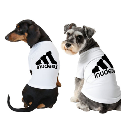 INUDESU 可愛い 犬用Tシャツ 犬服 ワンちゃんTシャツ｜綿100%・小型～中型犬