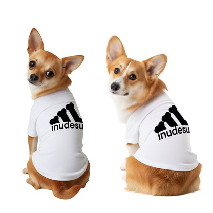 INUDESU 可愛い 犬用Tシャツ 犬服 ワンちゃんTシャツ｜綿100%・小型～中型犬