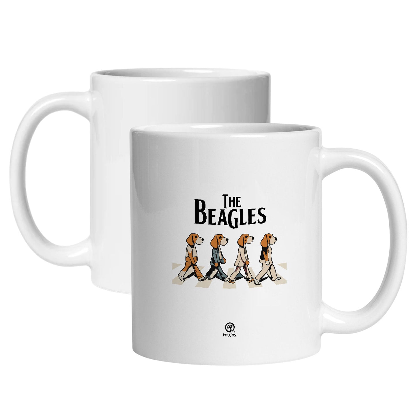 マグカップ 犬イラスト かわいい  The Beagles ビーグル犬 ｜犬好きにおすすめの面白い犬グッズ プレゼントにも最適