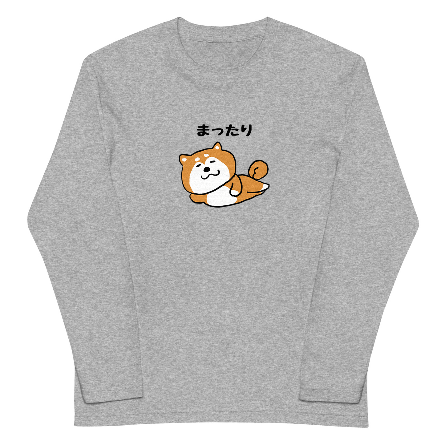 犬 ロン t 犬 長袖 t シャツ いぬ  犬イラストまったり