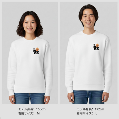 犬 トレーナー いぬ かわいい 犬イラスト プードル Love-Poodle