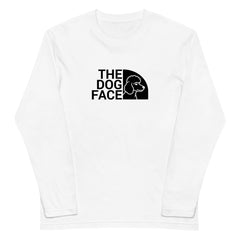 犬 ロン t 犬 長袖 t シャツ いぬ  犬イラストプードル THE DOG FACE Poodle