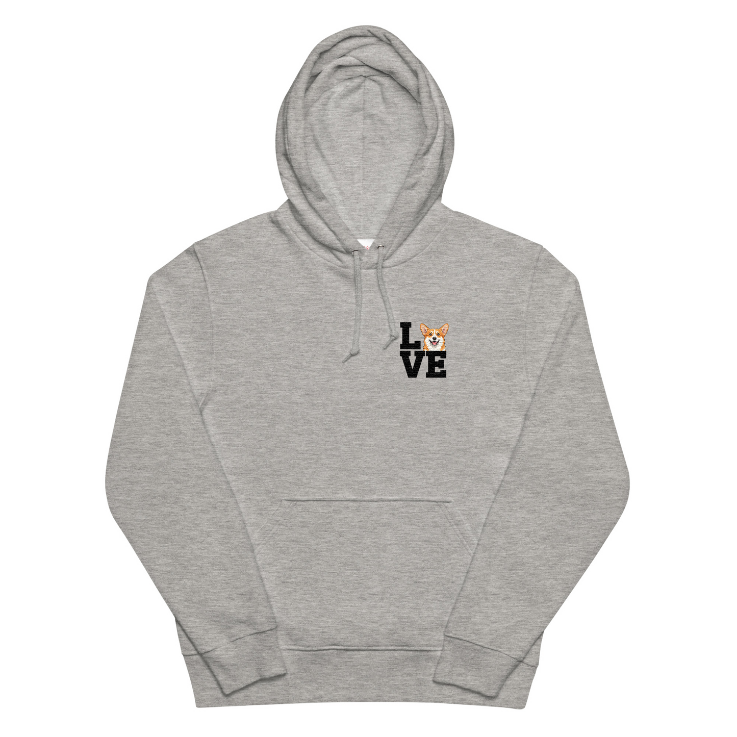 犬 パーカー 犬イラスト いぬ かわいい コーギー Love-Corgi