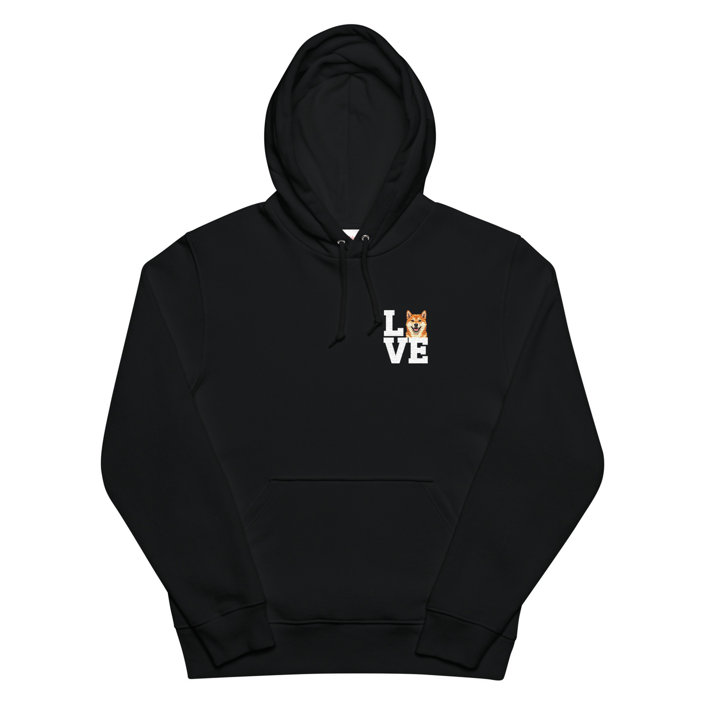 犬 パーカー 犬イラスト いぬ かわいい 柴犬  Love-Shiba