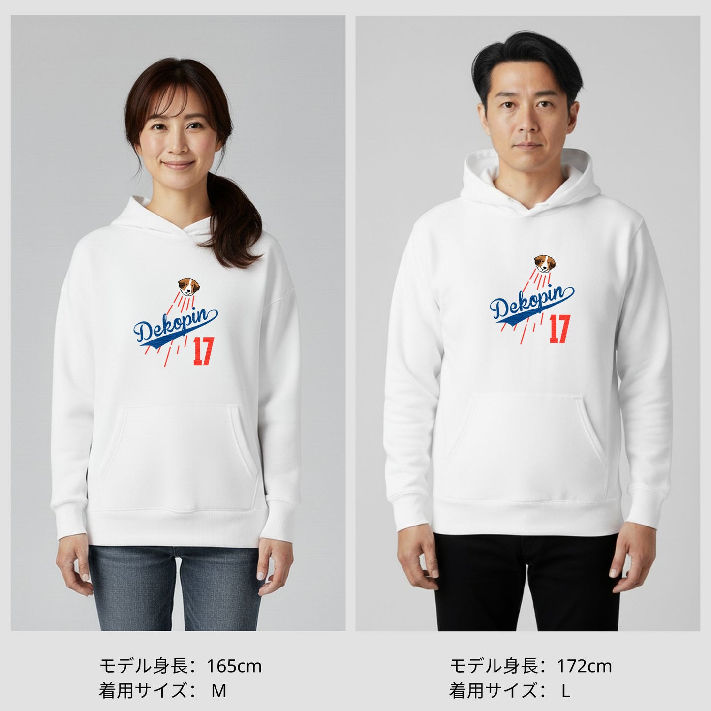 デコピン 犬パーカー いぬ コーイケルホンディエ 大谷 Dekopin