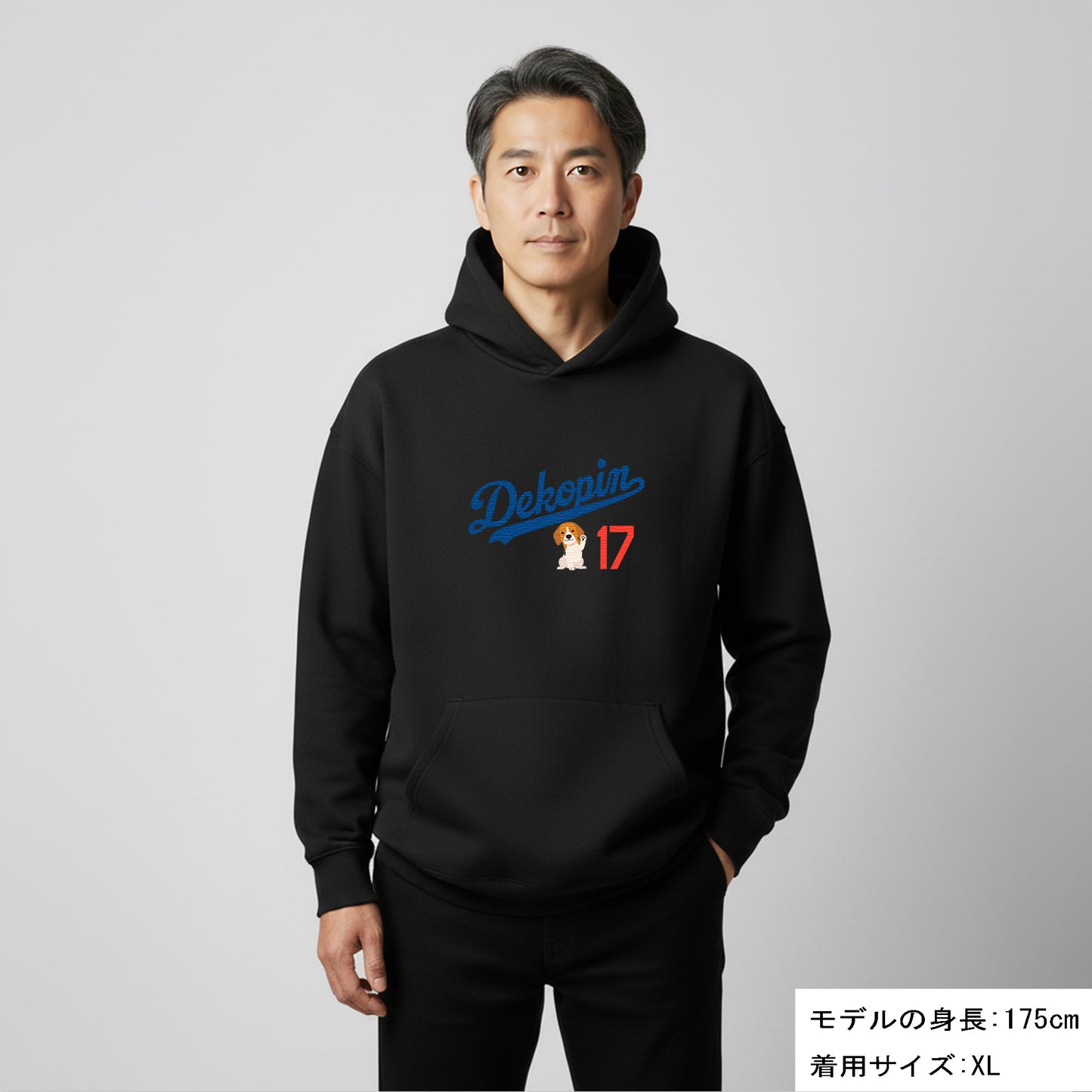 デコピンパーカー デコピン犬 パーカーいぬ コーイケルホンディエ