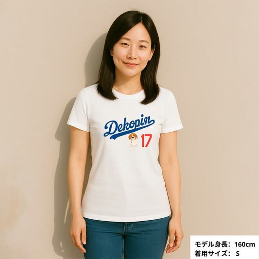 デコピン 犬tシャツ いぬ コーイケルホンディエイラスト 大谷 Dekopin