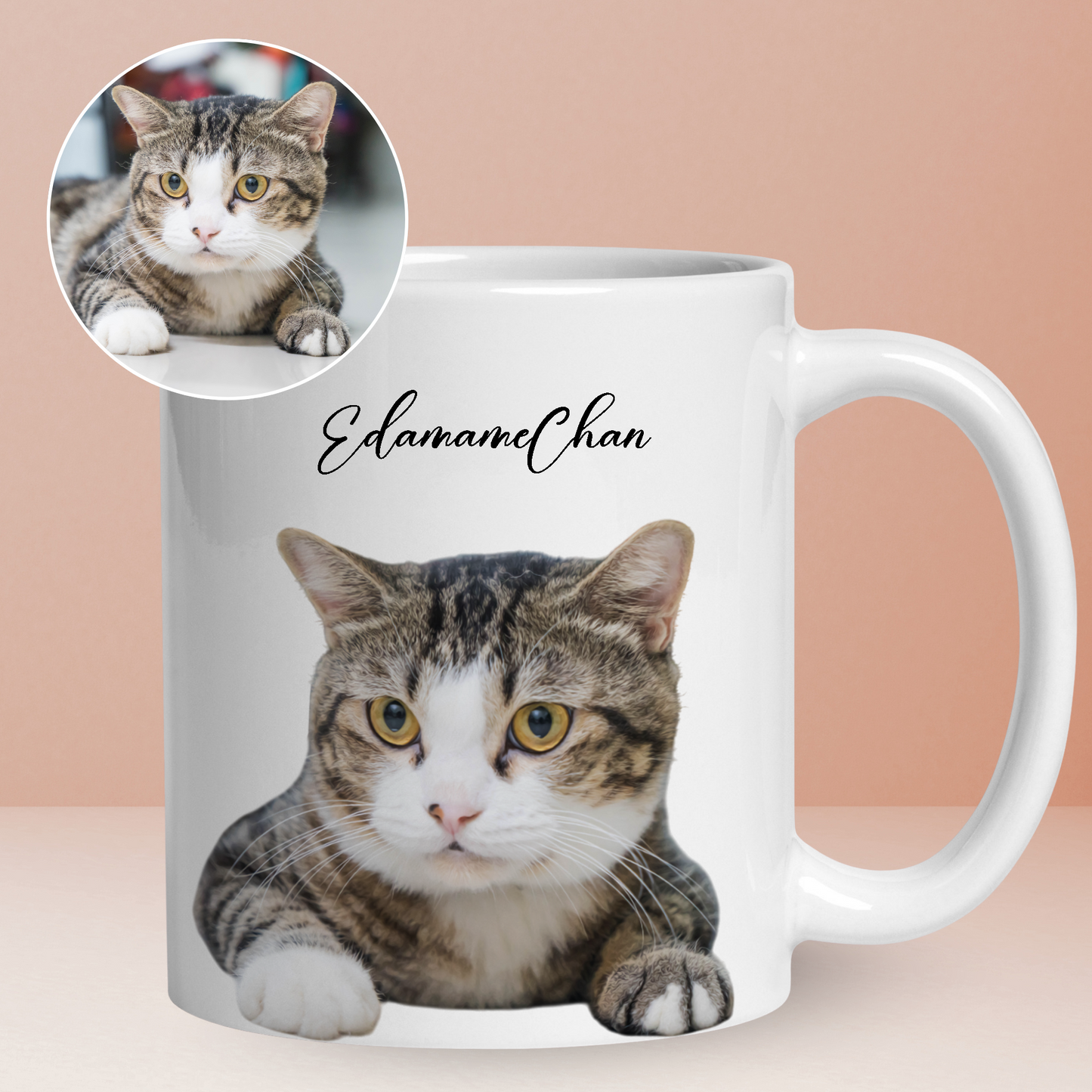 名入れ・写真入れマグカップ｜うちの子マグカップ／inujoy