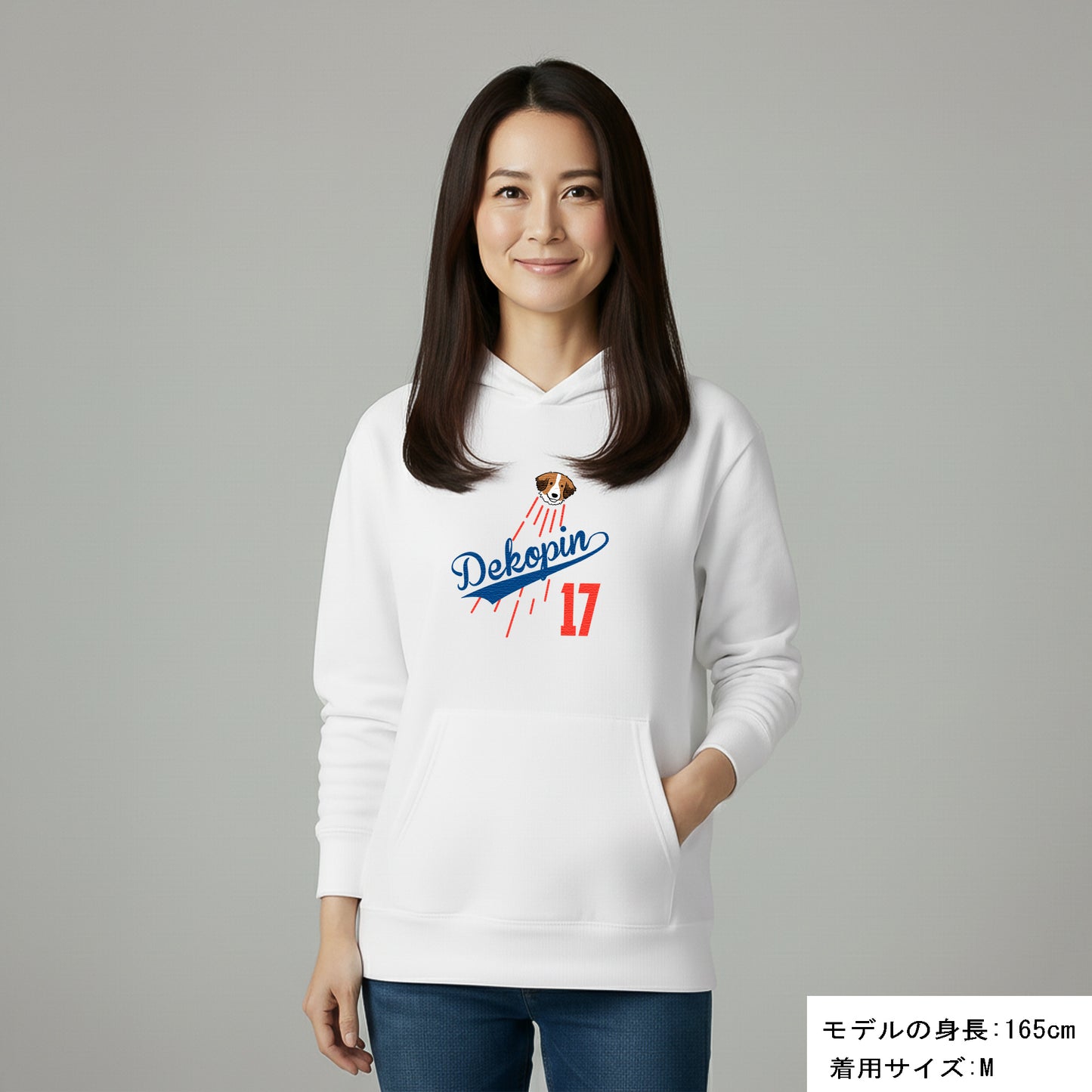デコピン 犬パーカー いぬ コーイケルホンディエ 大谷 Dekopin