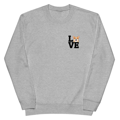 犬 トレーナー いぬ かわいい 犬イラストコーギー Love-Corgi