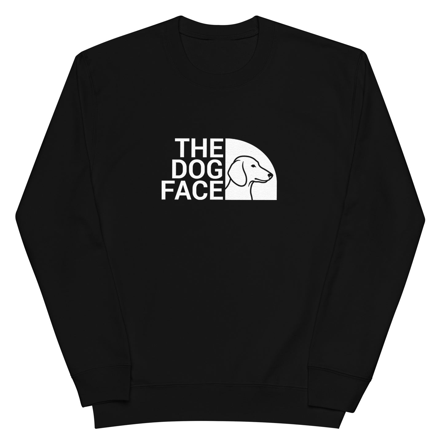 犬 トレーナー いぬ かわいい 犬イラスト THE DOG FACE ダックスフンド