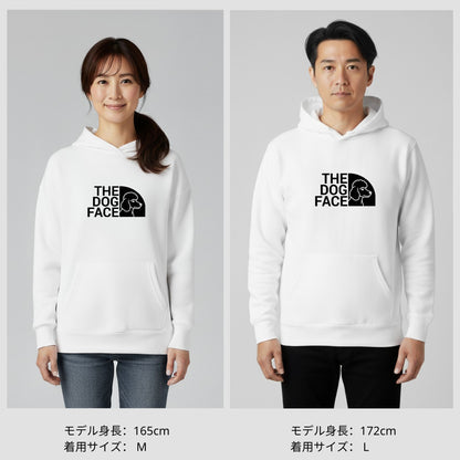 犬 パーカー 犬イラスト いぬ かわいい プードル THE DOG FACE Poodle