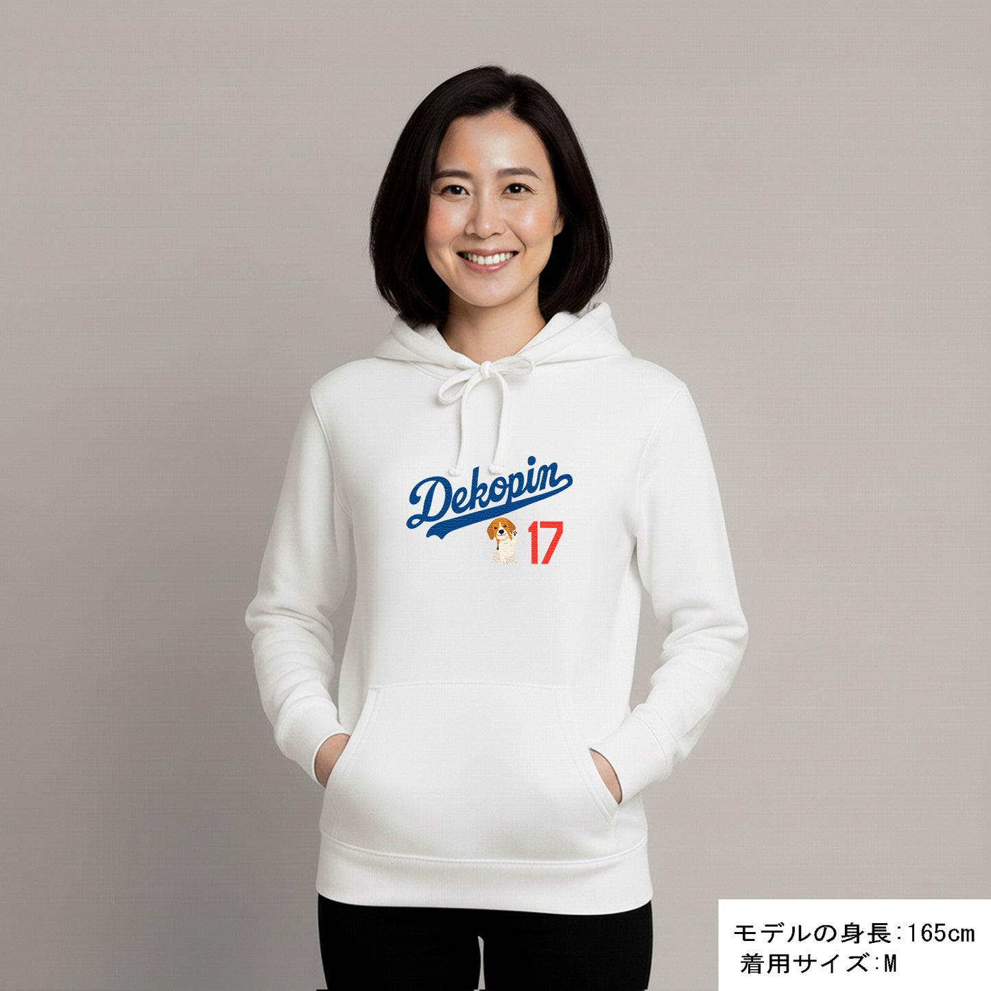 デコピンパーカー デコピン犬 パーカーいぬ コーイケルホンディエ