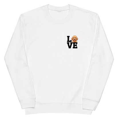 犬 トレーナー いぬ かわいい 犬イラスト プードル Love-Poodle