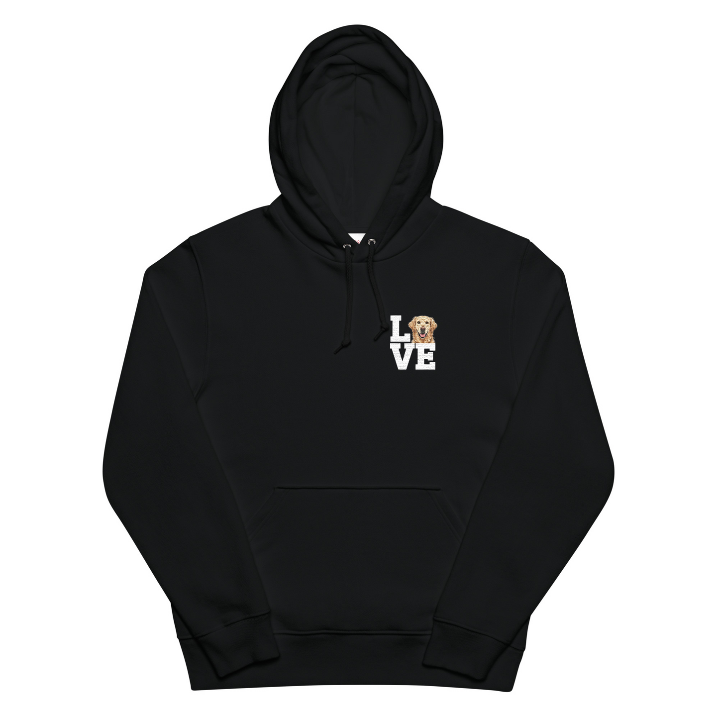 犬 パーカー 犬イラスト いぬ かわいい ゴールデンレトリバー Love-Golden