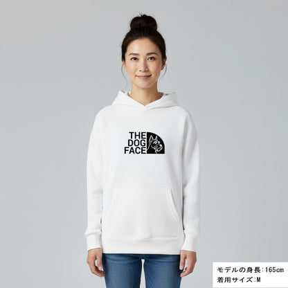 犬 パーカー 犬イラスト いぬ かわいい THE DOG FACE ミニチュア・シュナウザーデザイン