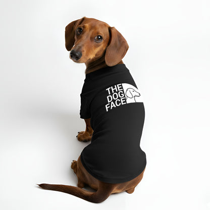 THE DOG FACE Dáchhun デザイン 犬用Tシャツ ワンちゃんTシャツ 犬服 柴犬Tシャツ｜綿100%・小型～中型犬