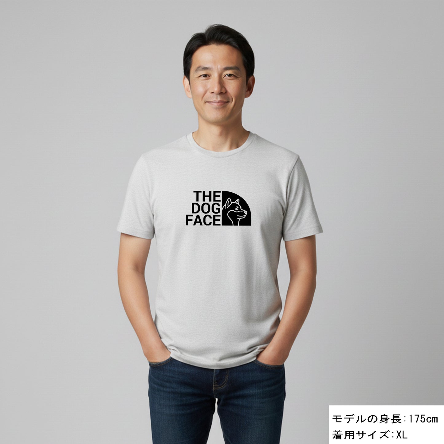 犬 tシャツ 犬イラスト 柴犬 THE DOG FACE Shiba｜アダルト&キッズサイズ