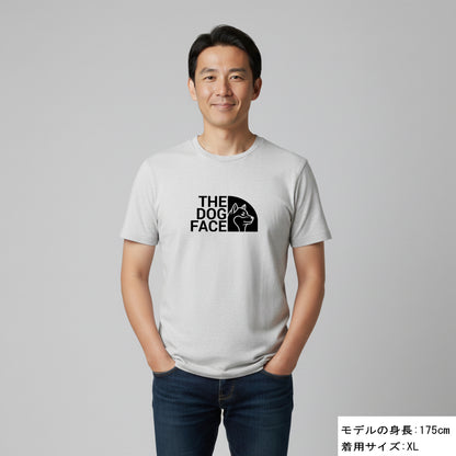 犬 tシャツ 犬イラスト 柴犬 THE DOG FACE Shiba｜アダルト&キッズサイズ